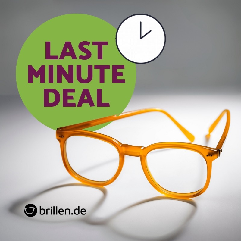 Brillen_de's tweet photo. ✅ Last Minute Deal ab 9€ für eine komplette Einstärkenbrille und ab 59€ für eine komplette Qualitäts-Gleitsichtbrille! 

Jetzt Termin mit kostenlosem Sehtest sichern: https://t.co/oKxcGtY82C
