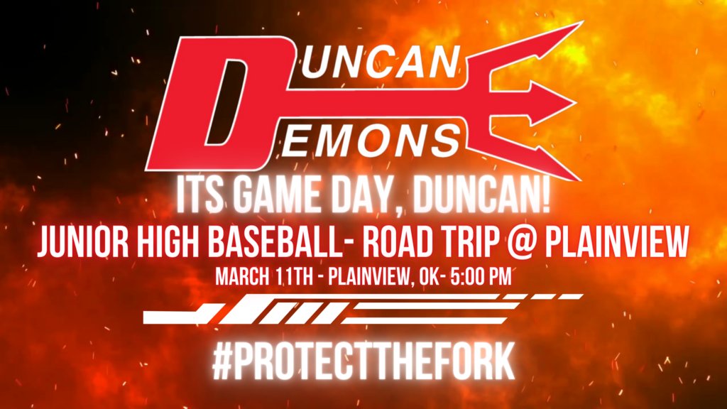 DuncanMiddle's tweet photo. It is a game day DMS! #ProtectTheFork https://t.co/pnx6R9lrPm
