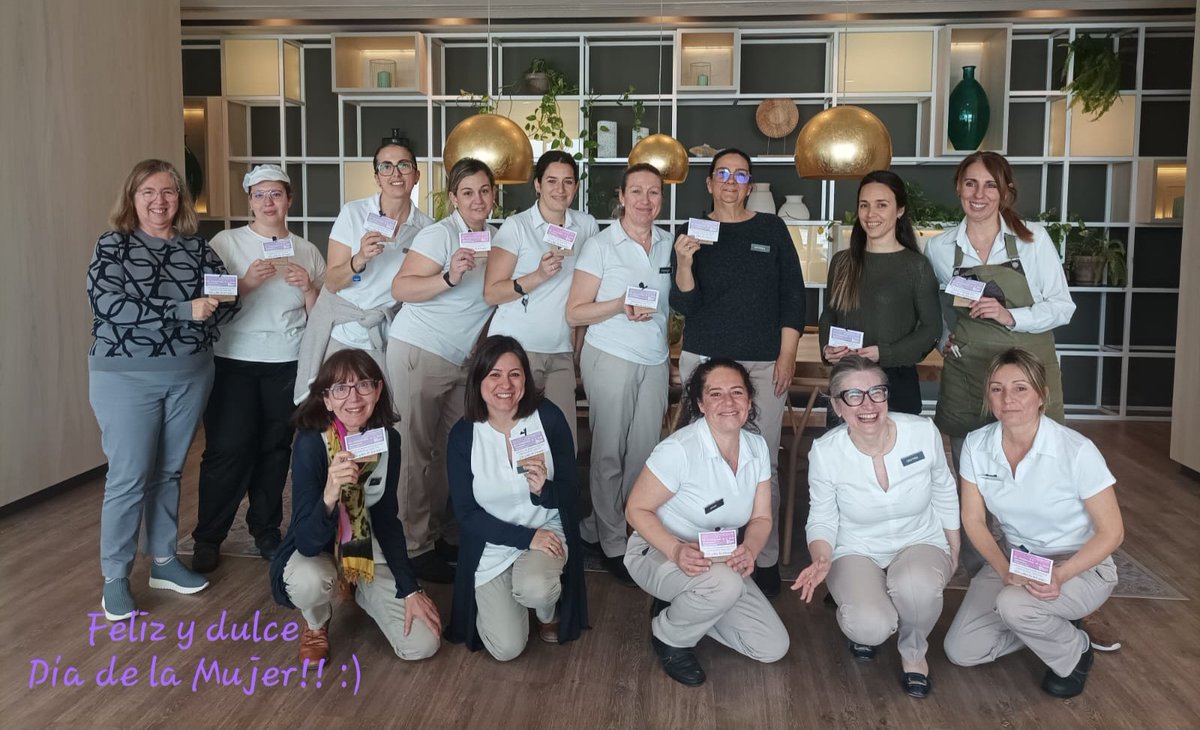 Hotel_Paseo_Mar's tweet photo. Celebrando el #DiaInternacionalDeLaMujer Orgullosas de ser quienes somos. #WeAreaMelia @MeliaCareers https://t.co/yZ6CZ4lxFF