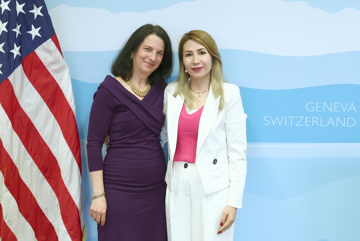 This #InternationalWomensDay, honored to meet with Dr. <a href="/zakirahekmat/">Dr.Zakira Hekmat</a>, founder of <a href="/arsa_org/">ARSA</a> &amp; 2023 #WomenOfCourage honoree, to hear about her tireless efforts on behalf of Afghan refugees. Her life &amp; work are testaments to how courageous women create &amp; inspire a better 🌍.