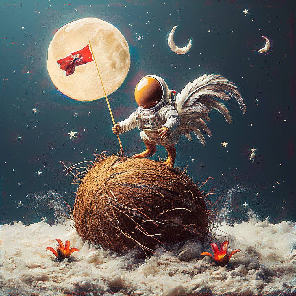 asapbookie's tweet photo. @JakeGagain $CCC coconut chicken , @CCCTRX20 will change your life
The first meme on #TRONNetwork 
Ready for x1000 . . .🚀🚀🚀🥶
Great hype with awesome utility 

#x1000GEM 

$zuzalu $kirby $ftm $base $solana $eths $dogi $ordi $trx $coq https://t.co/ugliGltAJw