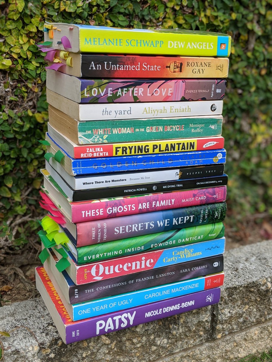 Happy International Women's Day! 

Here's a stack of books from some amazing Caribbean women writers. ❤️
#ReadCaribbean