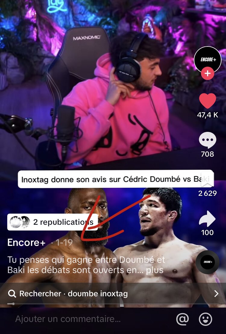 Kennchyyou's tweet photo. @COKEANDART @Lamelee_off Cet extrait date de janvier un peu pres quand le combat a été annoncer Jmen souvien plus trop mais tu vois bien qu’il a toujours été pour Baki 🤦‍♂️ https://t.co/lzNk4HxcvB
