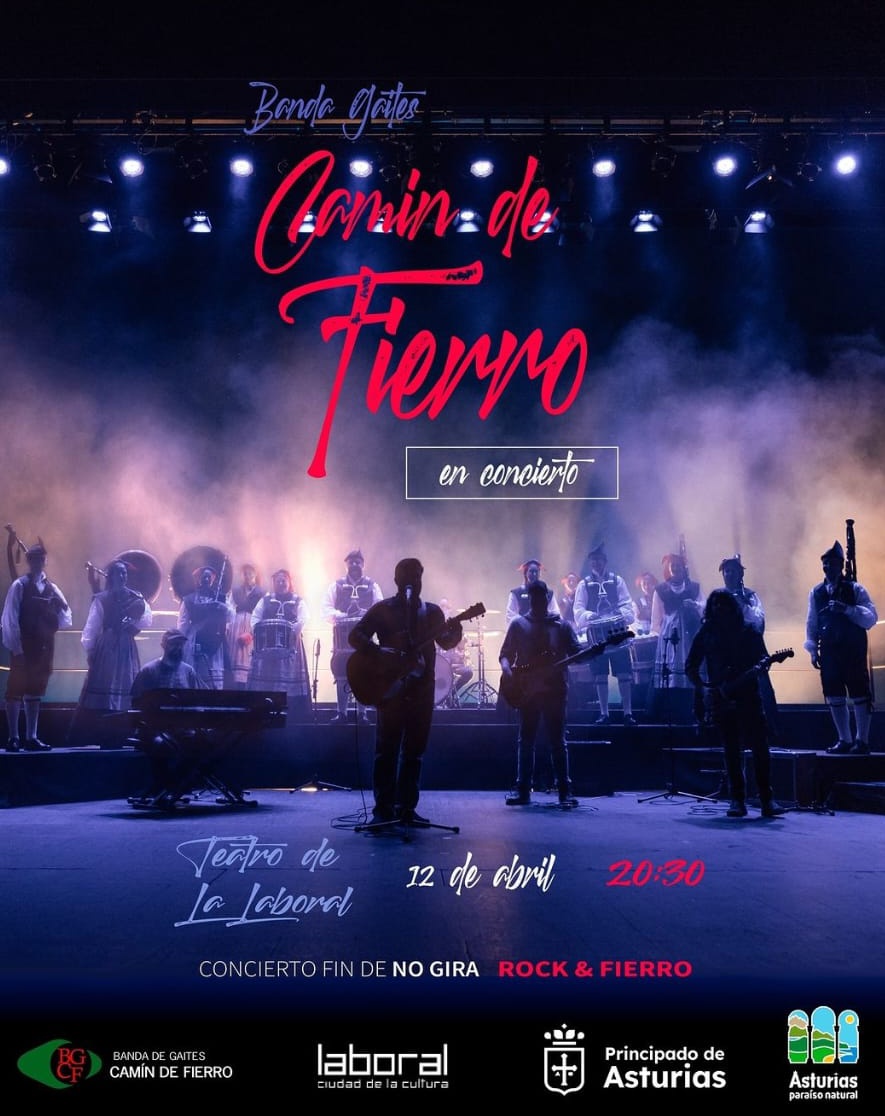 🔥🔥🤘🤘 EL DIA 12 DE ABRIL A LAS 20:30 TIENES UNA CITA CON LA BANDA GAITES CAMÍN DE FIERRO Y SU CONCIERTO FIN DE "NO GIRA" "ROCK AND FIERRO"🤘🤘🔥🔥

ENTRADAS YA A LA VENTA EN EL SIGUIENTE ENLACE
uniticket.janto.es/laboral/public…