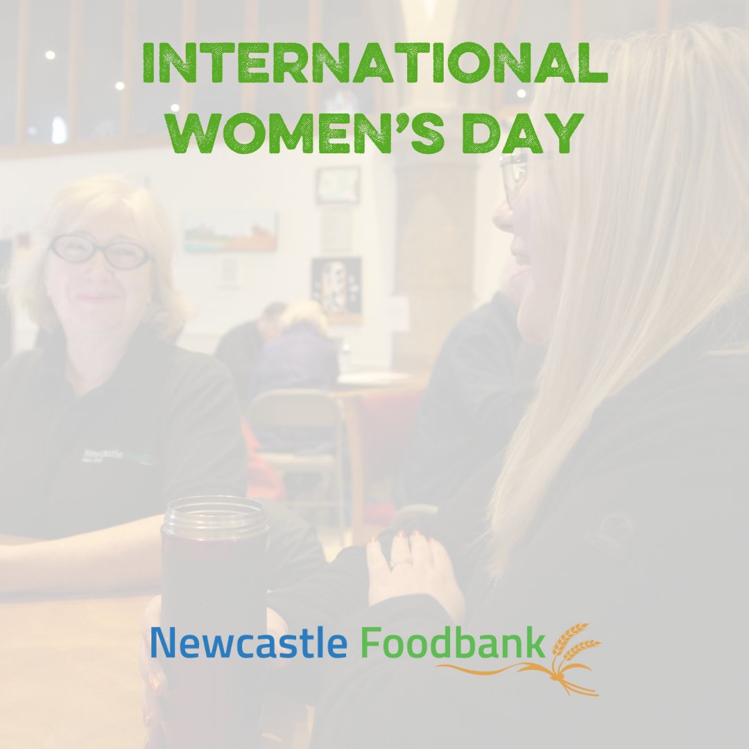 NCLFoodbank's tweet photo. ♀️ This International Women's Day, we are celebrating the amazing work of all the women who volunteer, work and partner with us to deliver the essential services we provide. Over 62% of our volunteers are women! #IWD24 #InternationalWomensDay https://t.co/a6jcswEqqR