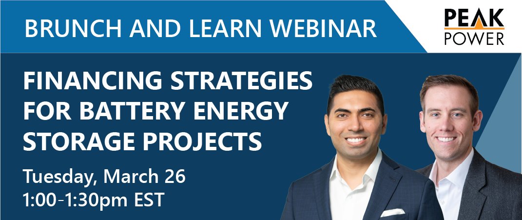 Elevate your facility's energy strategy with expert insights. Join our webinar to gain insights on battery energy storage project financing, site selection, and financial evaluation. hubs.ly/Q02nC23L0