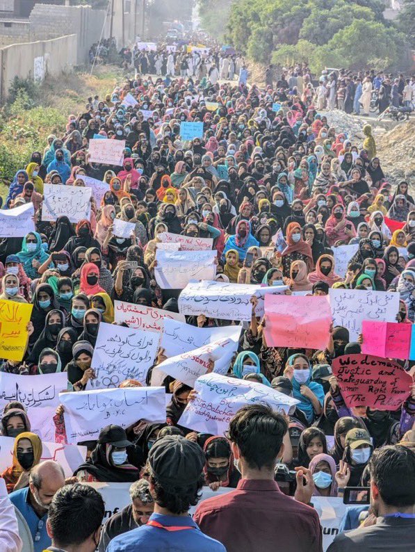 MahrangBaloch_'s tweet photo. Today, I honor the women who have fearlessly battled and persist in confronting various forms of colonialism.

My heartfelt salute goes to the resilient Baloch women who stand against enforced disappearances, extrajudicial killings, and the Baloch genocide in Balochistan. I also acknowledge those actively involved in nation-building efforts for the Baloch nation.

#InternationalWomensDay