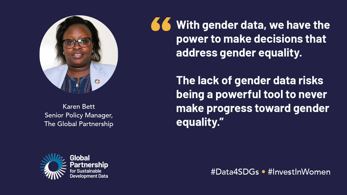 @UN_Women (2/2) 📉 Data can help us to push back + allocate resources where they are most needed! Read perspectives from @Zawa_uhuru @nonimugo @gmwags @ronokaren at #Data4SDGs on why data is critical in achieving gender equality + women’s well-being. ⬇️