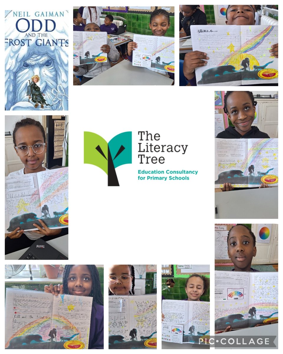 We thoroughly enjoyed the gripping tale of 'Odd and The Frost Giants' with @theliteracytree. Check out our finished narratives written from the eyes of Odd! @BrunswickParkPS