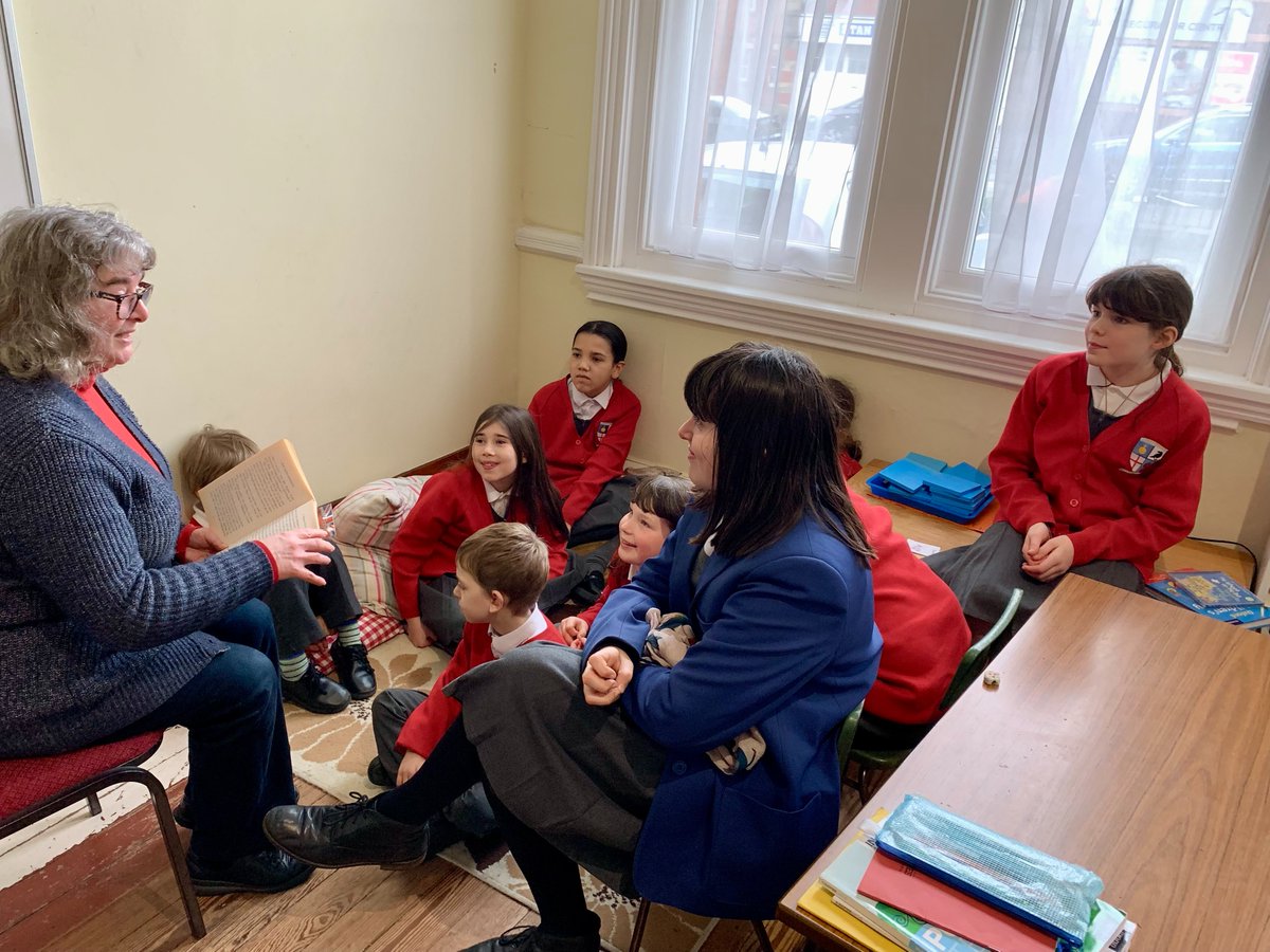 'It’s a very important name – I don’t expect there are many bears in the world called Paddington!' Paddington Brown

Reading time for some children of primary.

#icksp #icrsp #icrss #education #catholiceducation #catholiceducationnow #preston #prestonlancashire
