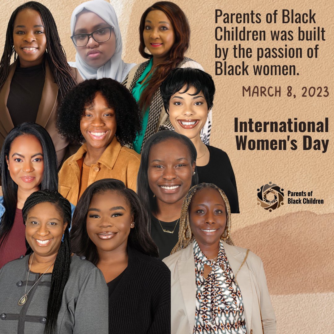 It’s international Women’s Day! Parents of Black Children is proud to be Black women led. This charity was built on the backs of phenomenal women who’s love for Black children drove a safe ground for Black families to have wrap around support.