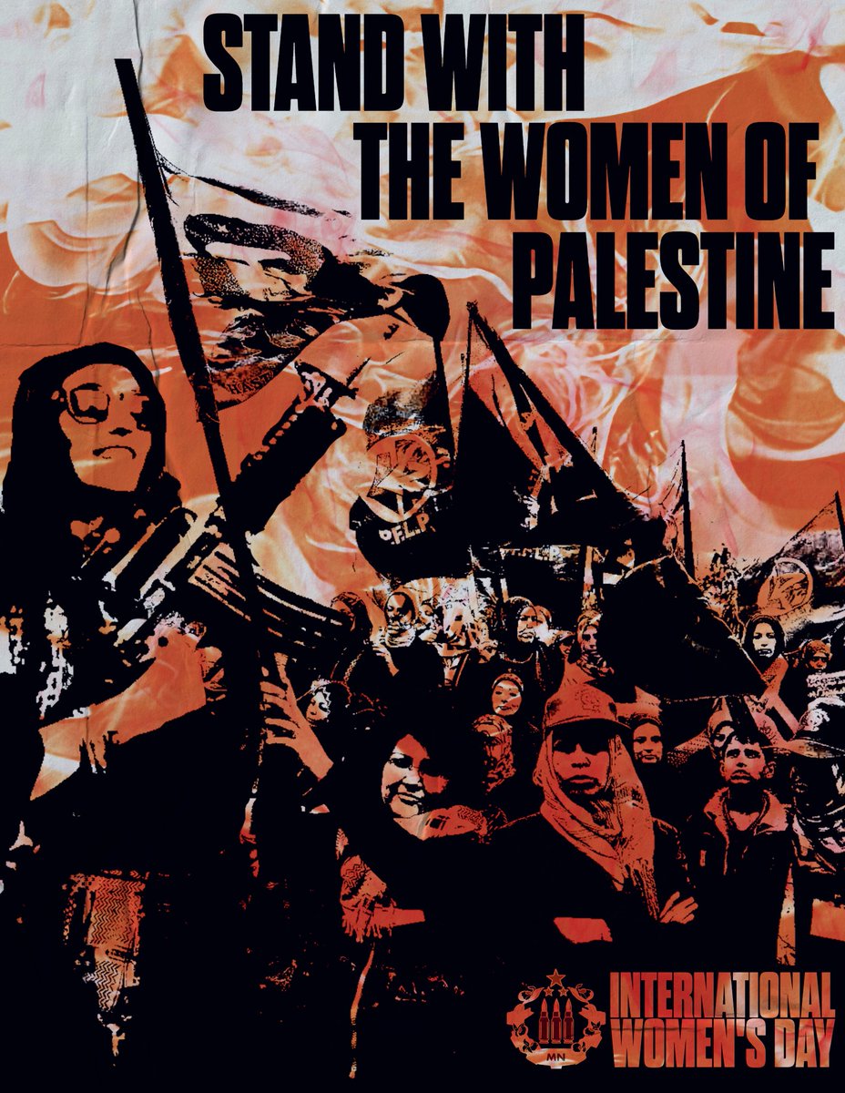 International Women’s Day 2024:

STAND WITH THE WOMEN OF PALESTINE 🇵🇸