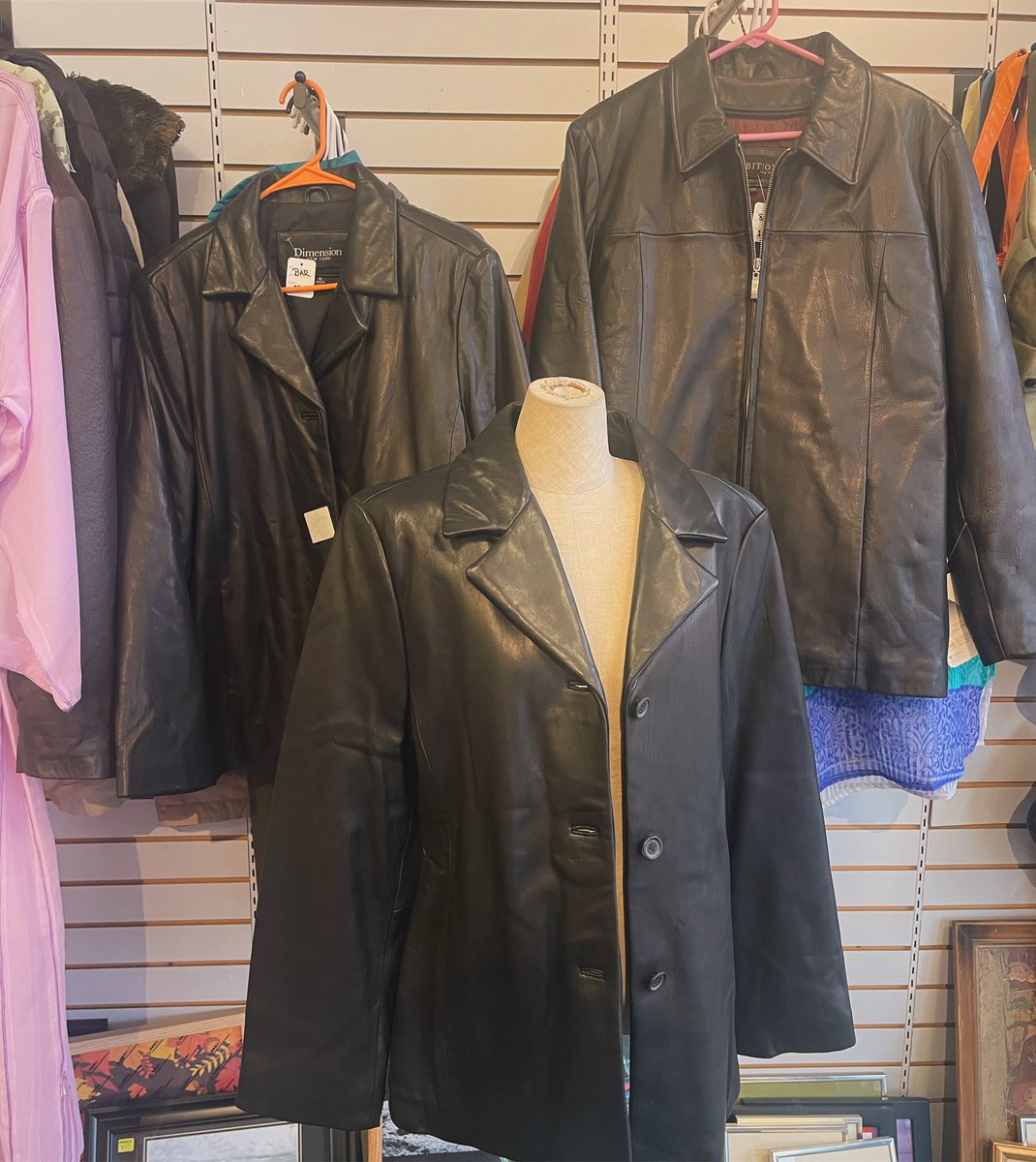 We now have about 30 brand new (old stock) leather jackets because my staff said yes to taking them on consignment even though I didn’t want them at all so please pity me if you need a leather jacket and come buy it from my store please I am crying.