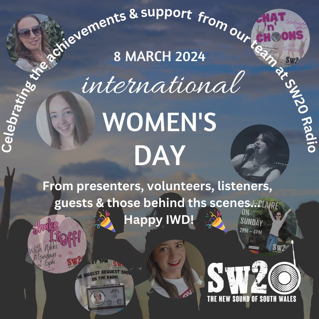 Celebrating the amazing women in our team, listeners, friends and supporters a fab #International_Womens_Day ❤️