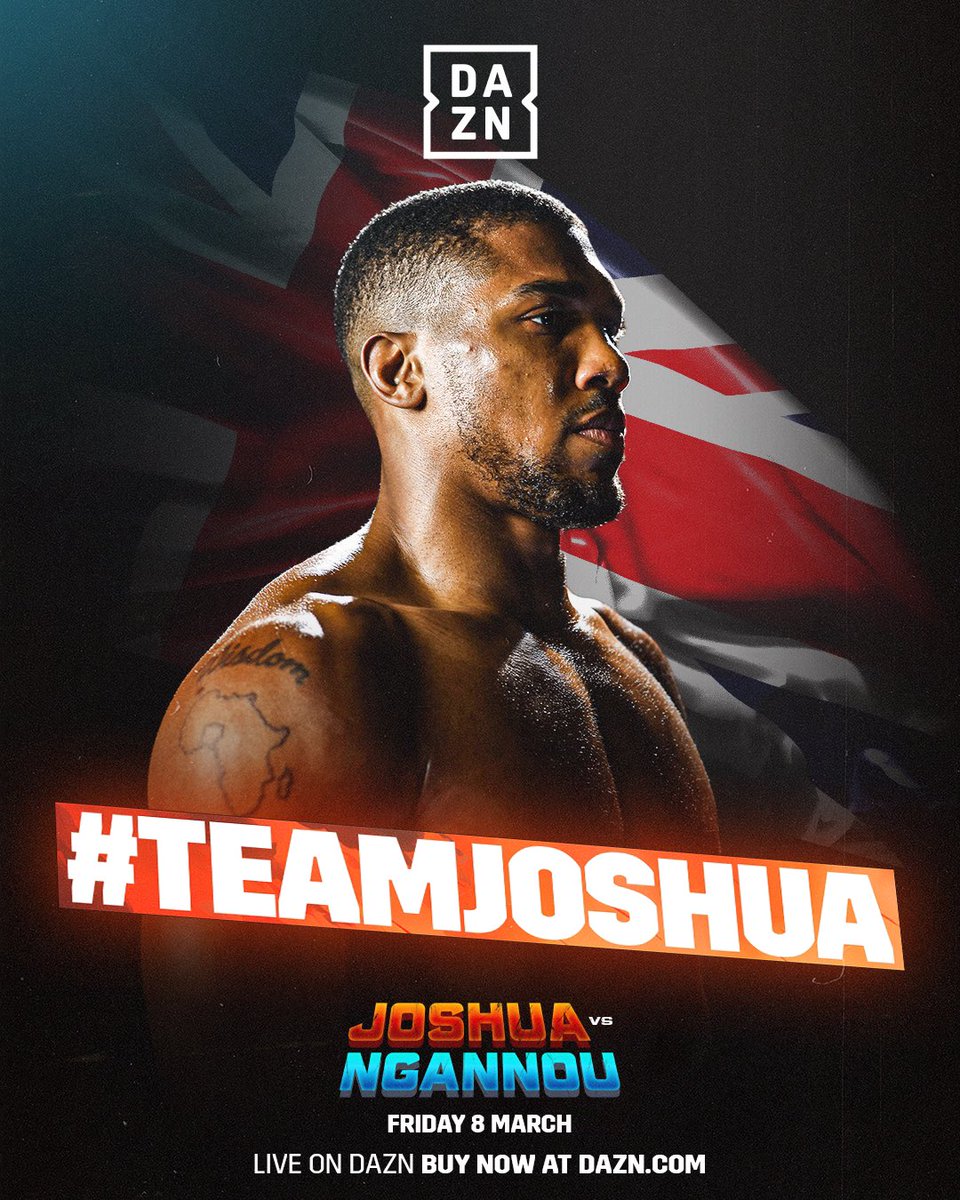 You already know it 🫡 

#TeamJoshua #JoshuaNgannou