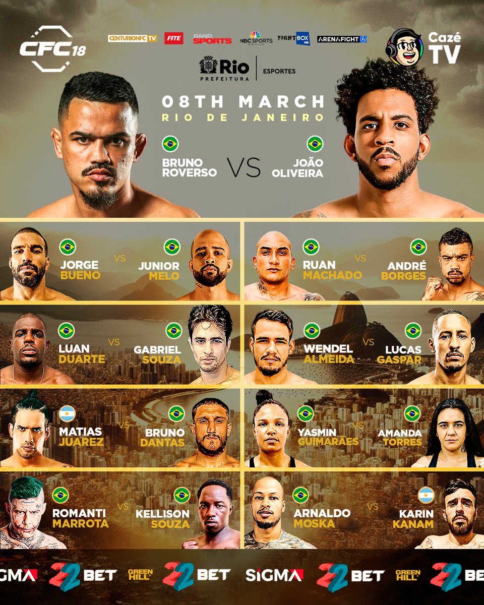 Triller_TV's tweet photo. 👊 No better way to pre-game for a big fight weekend than with #CFC18
Streaming live TONIGHT at 6:30pm ET on #TrilerTVplus
👉 https://t.co/9OeLoWM7if
*Not available in Brazil https://t.co/SYaikVou2e