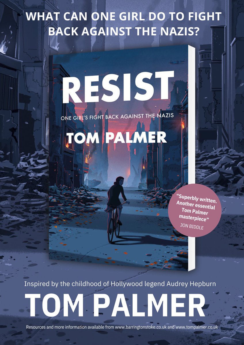Hackney Services for Schools (@hackneysuccess) on Twitter photo Our Hackney reading champions recommended Resist by <a href="/tompalmerauthor/">Tom Palmer</a>
A perfect read based on a real life hero for #InternationalWomensDay
#IWD2024 Our Hackney reading champions recommended Resist by <a href="/tompalmerauthor/">Tom Palmer</a>
A perfect read based on a real life hero for #InternationalWomensDay
#IWD2024