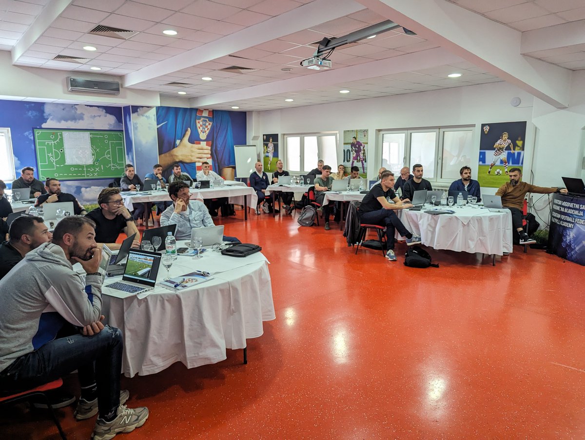 We talked about video analysis and presented Once Video Analyser to UEFA Pro candidates at the medal factory that is the Croatian Football Federation @HNS_CFF. 🇭🇷 Such a pleasure to demonstrate our solutions to ambitious coaches interested in new technologies. ✅ There were many…