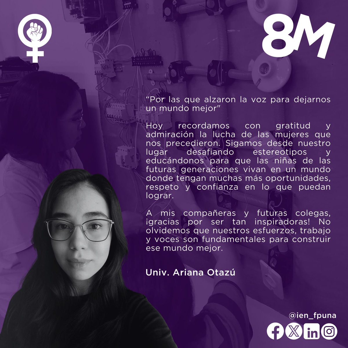 ien_fpuna's tweet photo. #MujeresQueHacenHistoriaenlaEnergía https://t.co/pVOzul4MKZ
