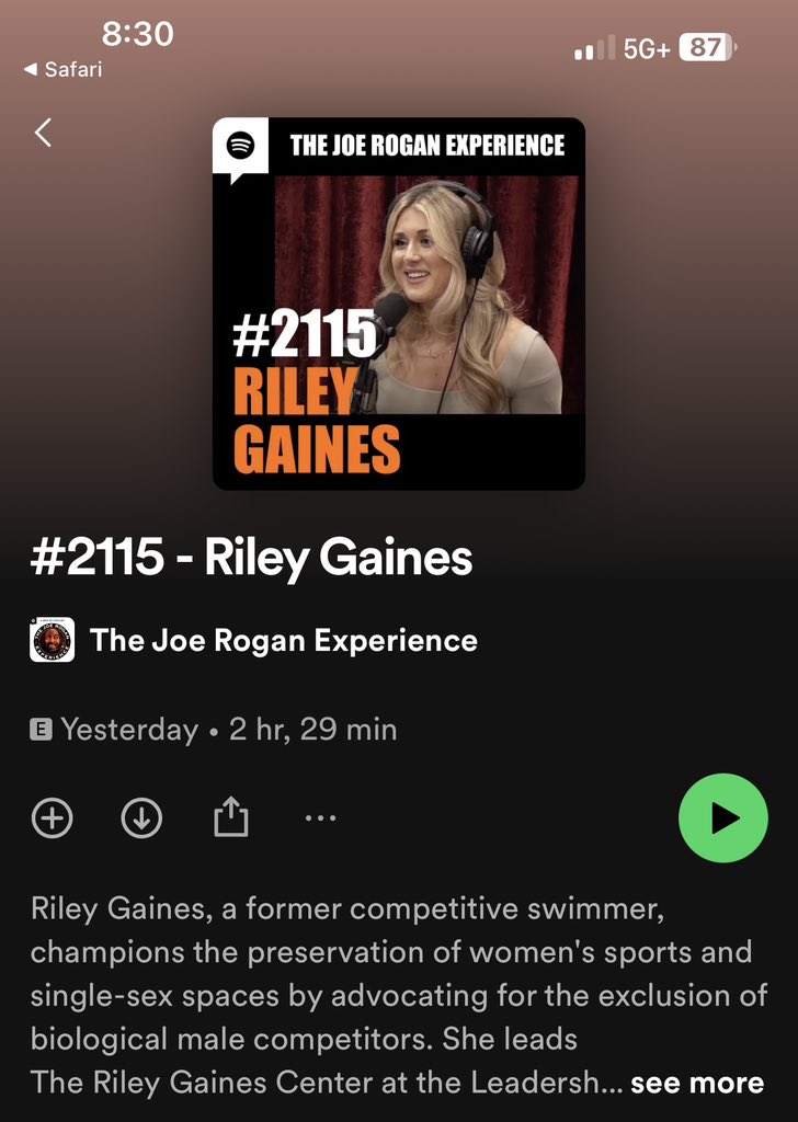 Riley Gaines tweet media