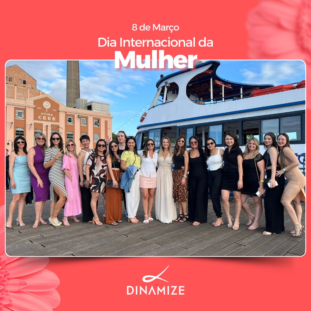 Hoje - assim como todos os outros - é o dia DELAS! 💖

Estamos em todos os setores da Dinamize, seja liderando uma equipe ou contribuindo com grande parte do dia a dia.

Fazemos a diferença na Dinamize! 💖