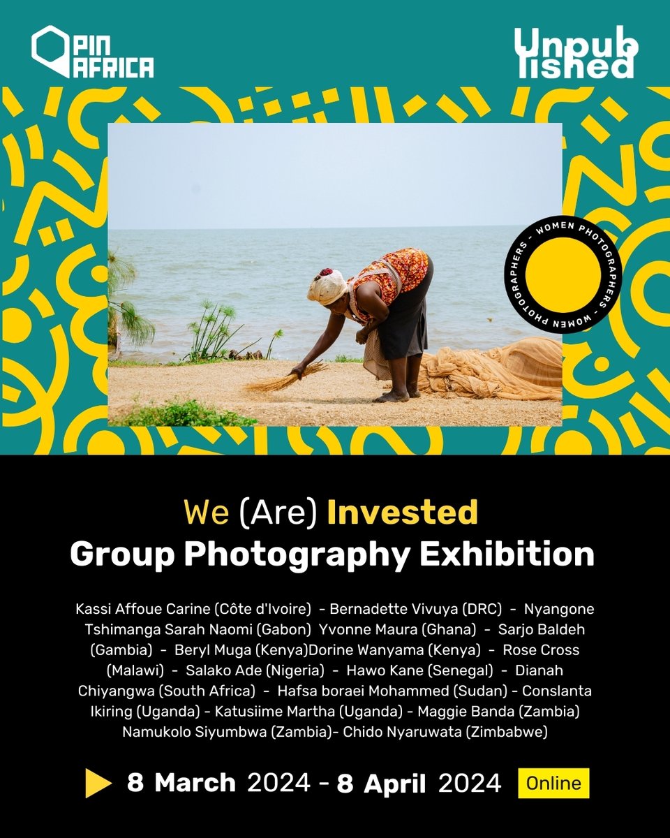 Happy International Women's Day!🎊

Pin Africa, in collaboration with @unpublished_zw, is pleased to join the global community in celebrating African women photographers.