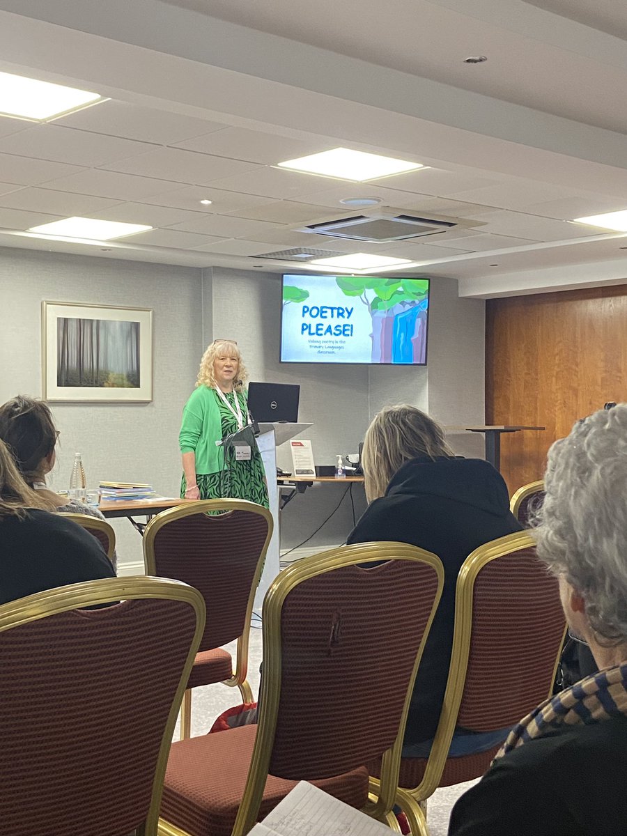 Really enjoyed my first presentation at Language World 2024! I think it went well.