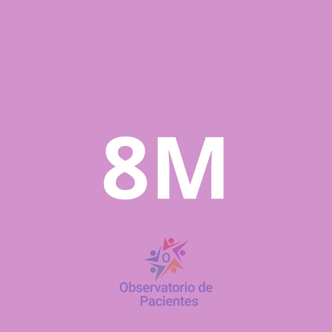 ODelpaciente's tweet photo. Día Internacional de la Mujer

Desde el ODP acompañamos esta jornada de trabajo, reflexión y lucha por la conquista de más y mejores de derechos para todas las mujeres del mundo.

#8M #DiaInternacionalDeLaMujer #salud #comunidad https://t.co/zBxLNjd2uq
