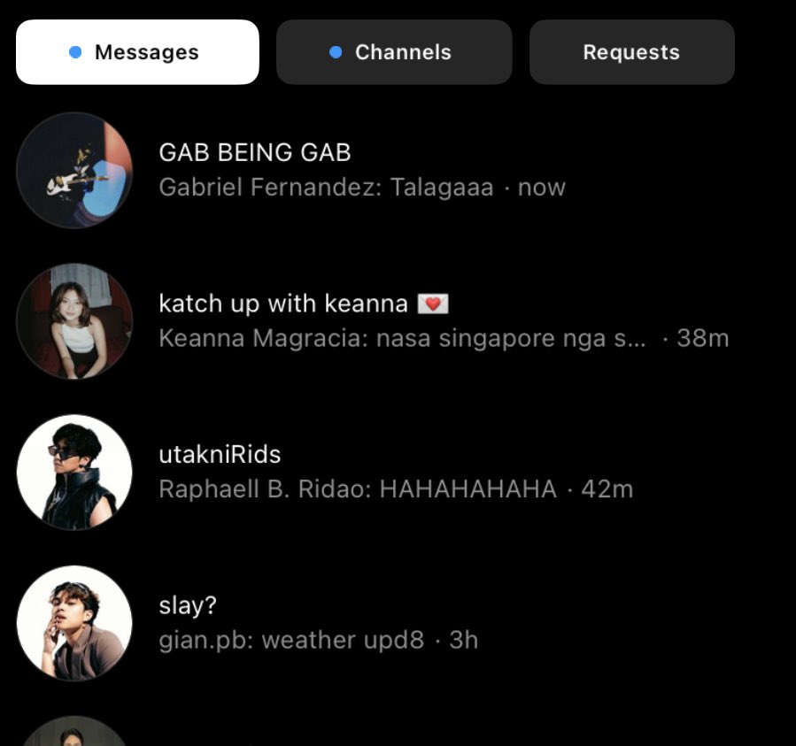 nagpapaligsahan mga may jowa sa ig broadcast channel tapos si gian “weather update” HAHAHAHAHA

<a href="/raphridao/">paeng</a> <a href="/keannamag/">Keanna 💌</a> <a href="/gab_clz/">Gabriel Fernandez</a> <a href="/gianbernardino_/">gian</a>