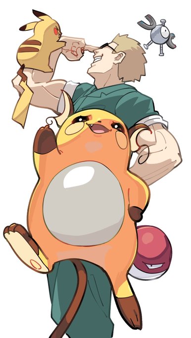 「holding pokemon」 illustration images(Latest｜RT&Fav:50)