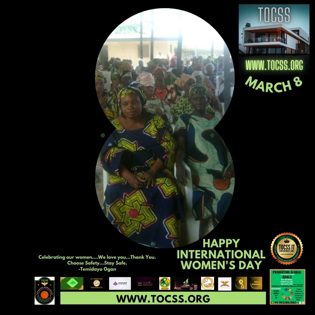 #TOCSSwomen #InternationalWomensDay 
#InternationalWomensDay24  #TOCSSpolicy #18thTOCSSawards #LifeNpurposeToday #TOCSSawards #TOCSSsports #TOCSSsoccer #TOCSSquotes #LifeNpurposeOutreach #TOCSSlove #TOCSScares #TOCSSit #TOCSSmarketplace #TOCSShandbook #TOCSSpromotions #TOCSSit