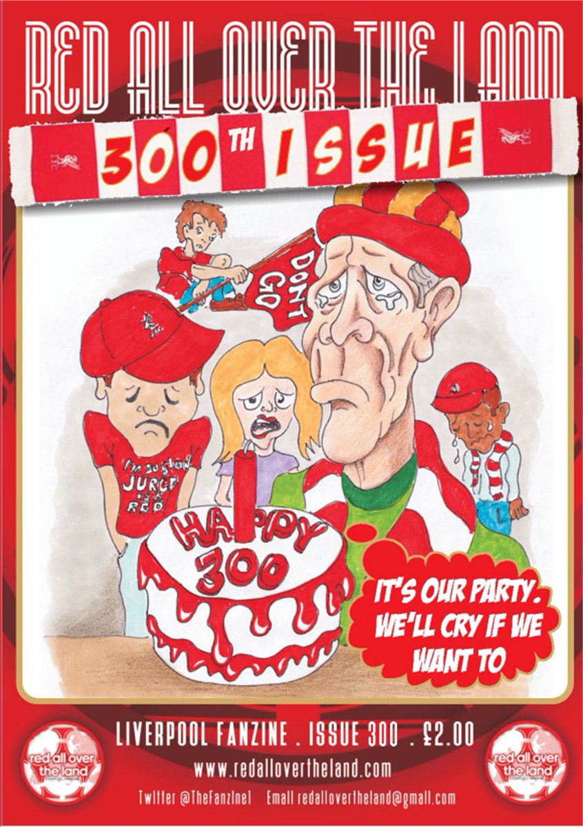 If you're at Anfield on Sunday &amp; have never bought a Fanzine, this is your chance. Been two quid for 20-years, been around over 28-years &amp; some still don't know what a Fanzine is. Find out, On sale around the ground.