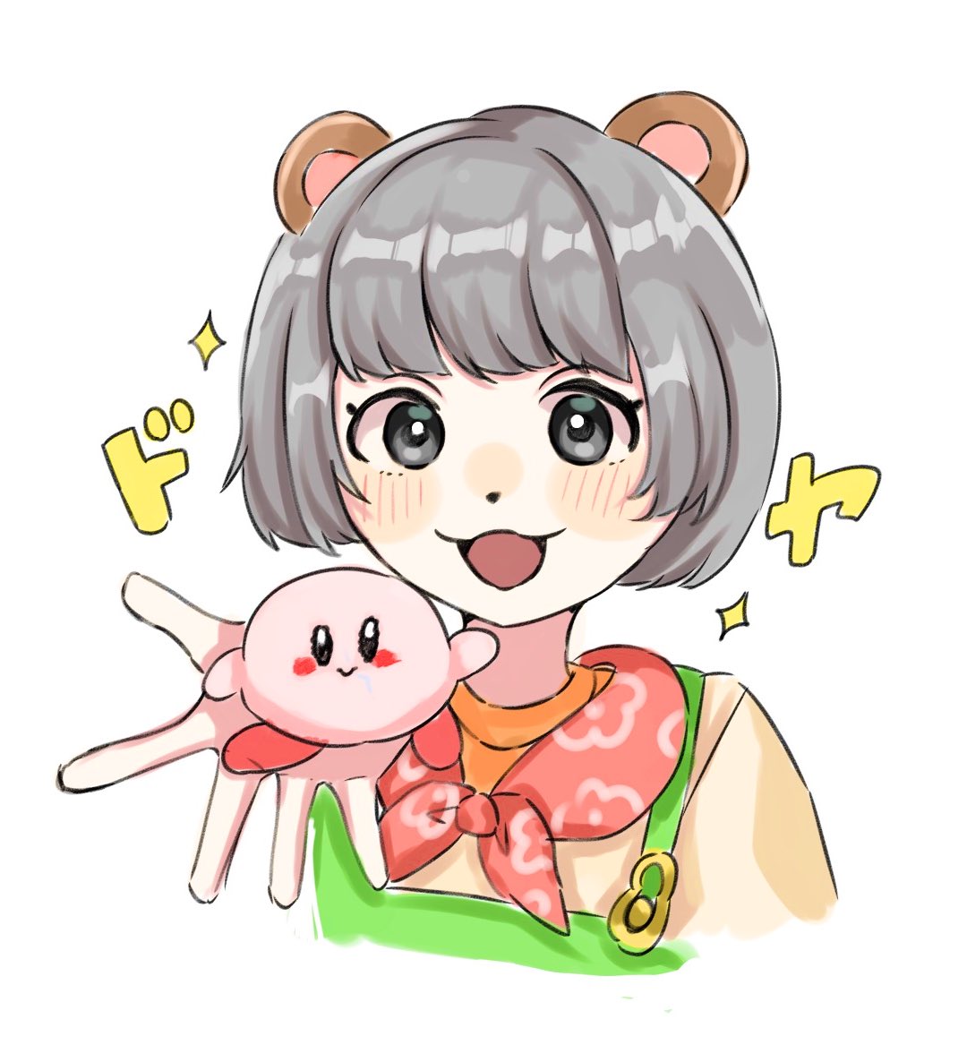 unimaru13ne's tweet photo. 血管見えてるカービィおもしろ可愛かった笑  #ぽこあーと https://t.co/1HoCBmIUqu