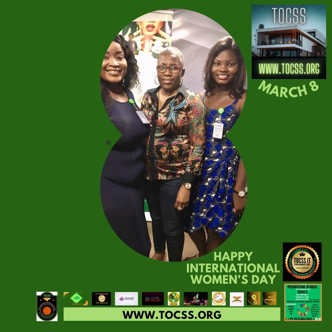 #InternationalWomensDay #TOCSSwomen 
#InternationalWomensDay24 #TOCSSpolicy #18thTOCSSawards #LifeNpurposeToday #TOCSSawards #TOCSSsports #TOCSSsoccer #TOCSSquotes #LifeNpurposeOutreach #TOCSSlove #TOCSScares #TOCSSit #TOCSSmarketplace #TOCSShandbook #TOCSSpromotions #TOCSSit
