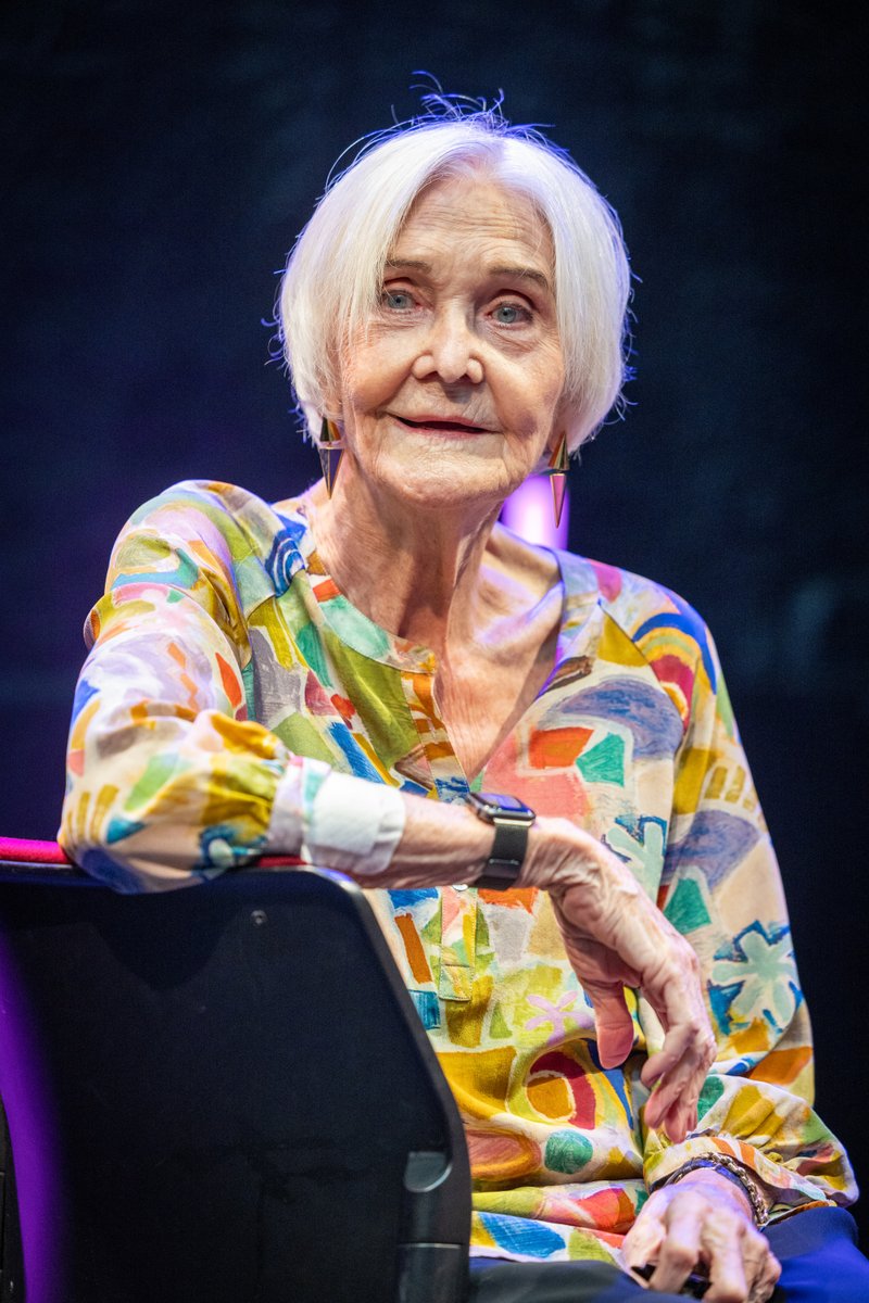 LiveTheatre's tweet photo. Happy #InternationalWomensDay2024 
From our founding in 1973 by Val McLane to last night’s incredible appearance by Dame @4SheilaHancock , Live Theatre is proud to have brilliant women at its centre. Thanks to all the women who make us who we are, past, present and future! https://t.co/7UBjfRtZNn