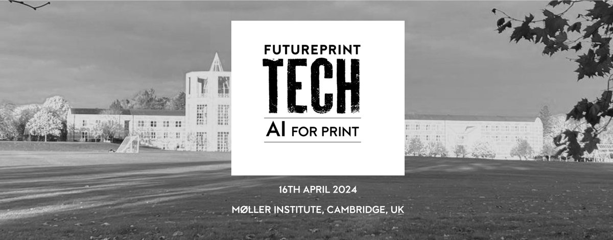 Very excited to participate in the AI for Print Conference with FuturePrint in Cambridge on April 16, 2024. Eri Rubin, General Manager of our DeepCube division, and Simon Edwards, Commercial Direct, will present our vision for how AI and Machine Learning  lnkd.in/ejFT2X2W