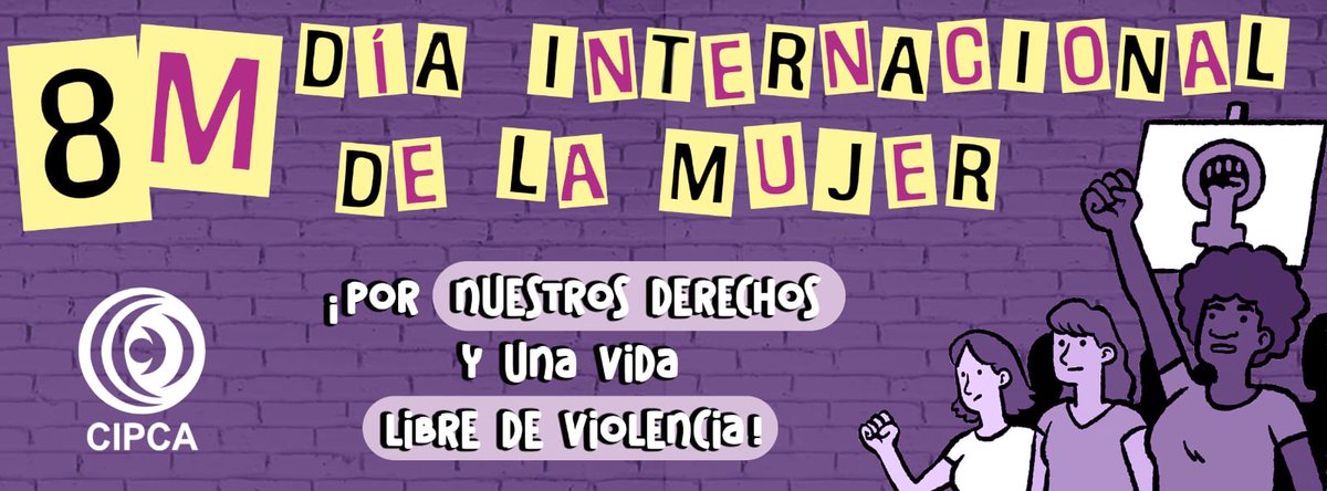 CIPCAPIURAPERU's tweet image. 📷Hoy no es un día para celebrar.
Hoy es un día para recordar que millones de mujeres en el mundo aún siguen en la lucha para reivindicar muchos de sus derechos.📷
#SomosJesuitas #SomosCIPCA