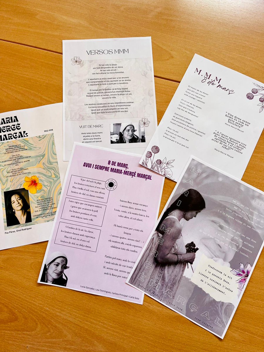 standreu's tweet photo. Acabem el dia de la dona fent honor a Maria-Mercè Marçal i els seus versos inspiradors envers la reivindicació de les dones, amb l’assignatura de literatura catalana de #2BAT i el poemari Bruixa de dol. https://t.co/5BRF78H71s