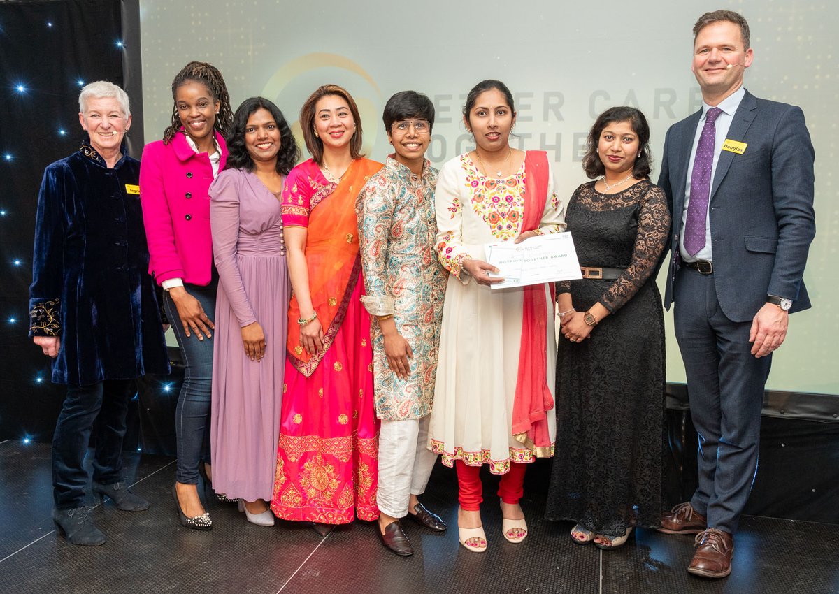 Great image from yesterday’s Better Care Together Awards to mark #InternationalWomensDay2024 So proud of all the fantastic women in @GlosHealthNHS @One_Glos and across the NHS! We make it happen, sisters! 😊