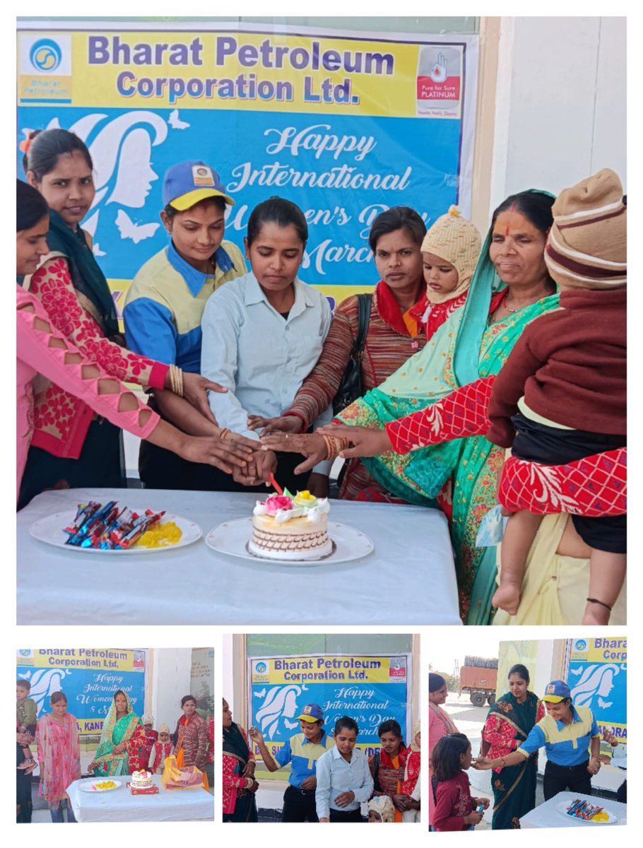 KanpurBpclR's tweet photo. On International Women's Day, a tribute to our Women staffs who lead, manage &amp; aid in accelerating the nation's progress. 🤵🏻‍♀️🤵🏻‍♀️🤵🏻‍♀️🤵🏻‍♀️

You Make It Possible! 💪👏

#InvestinWomenAccelerateProgress #womanempowerment 
@BPCLimited @BPCLRetail https://t.co/0a1s24UU54