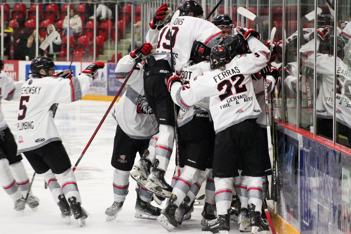 1st ever @gojhl OT win for our organization. And on our forever captain Eli’s  birthday. ❤️ 
17 is always with us