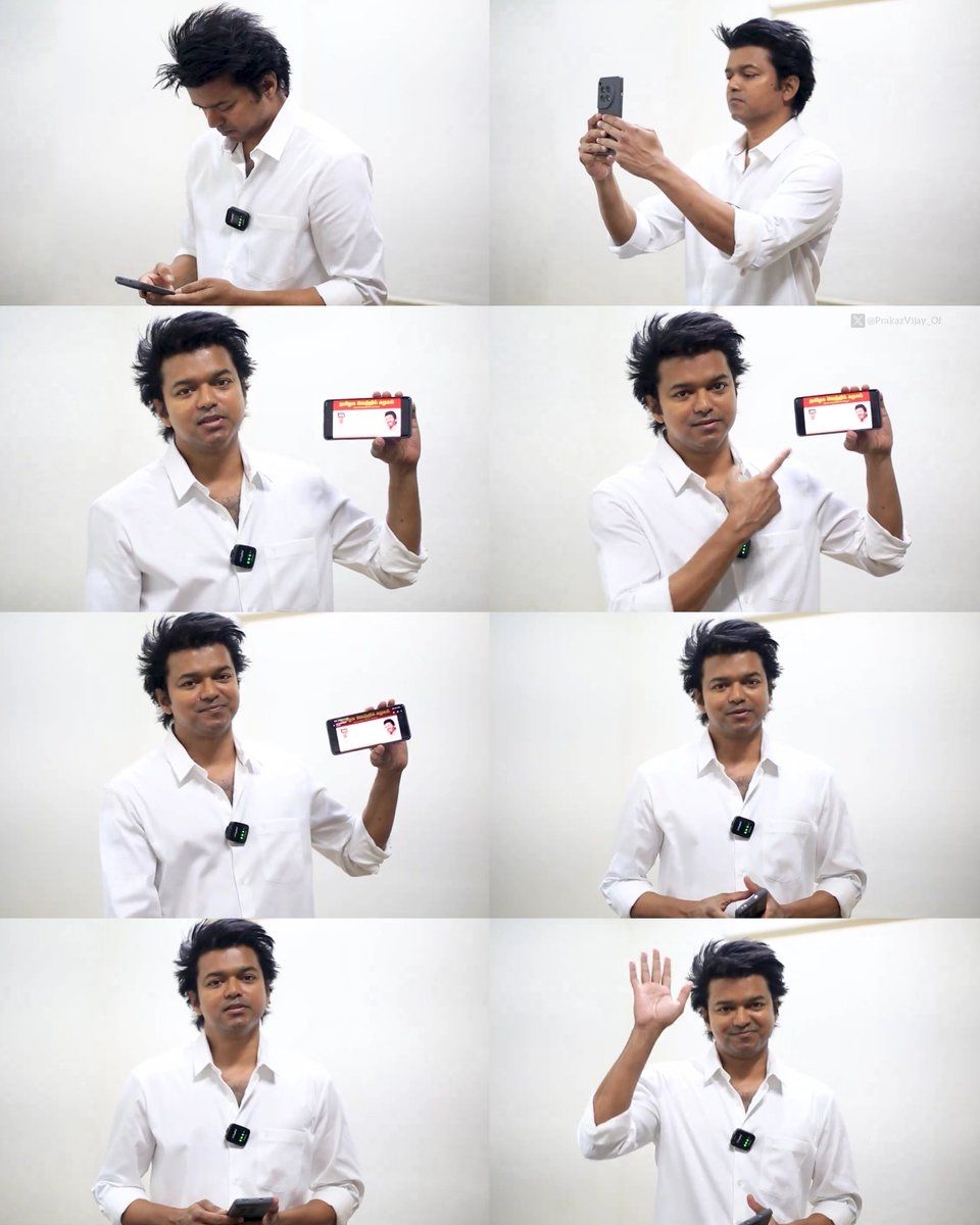 He came,
Announced the app,Crashed the servers,Finally a Bye 👋🏻 

Unreal influence <a href="/actorvijay/">Vijay</a> 🫡