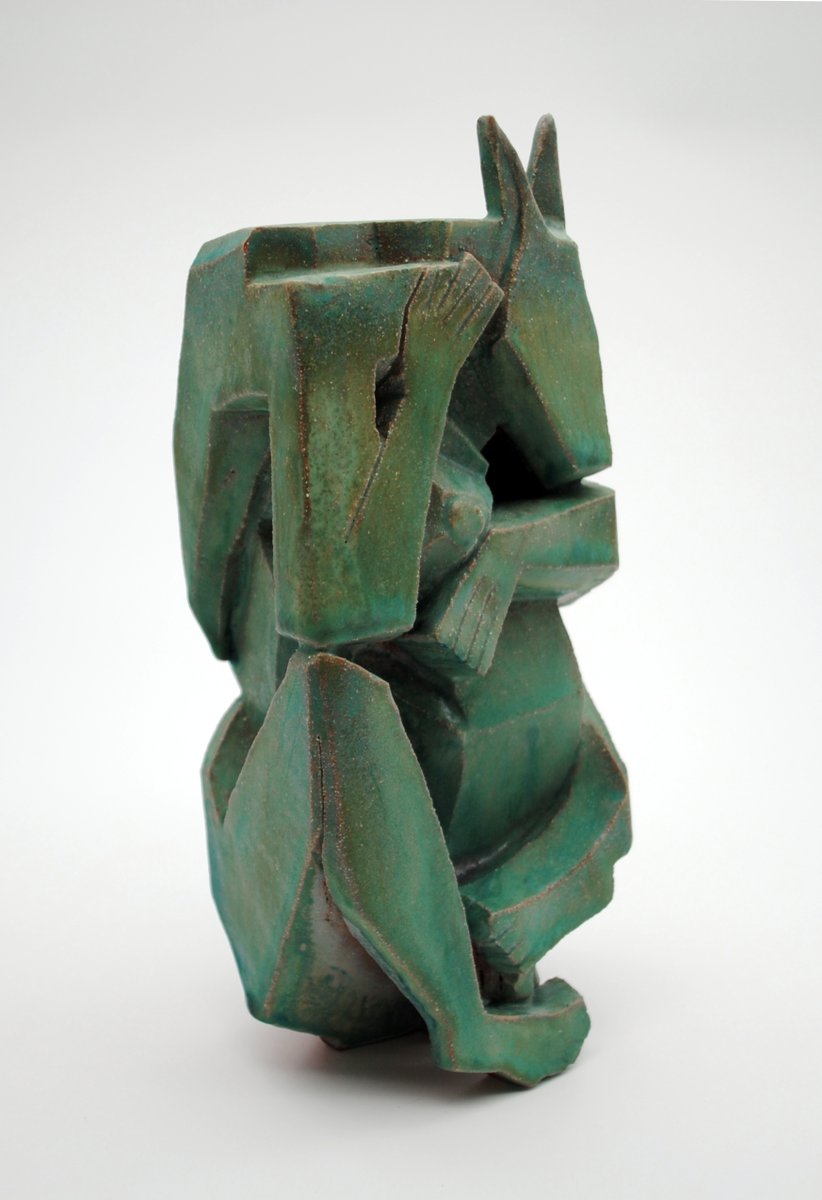 earthen_were's tweet photo. dysphoria 🟦
2019 
🔺1 terracotta, glaze https://t.co/uwwEucSDYN