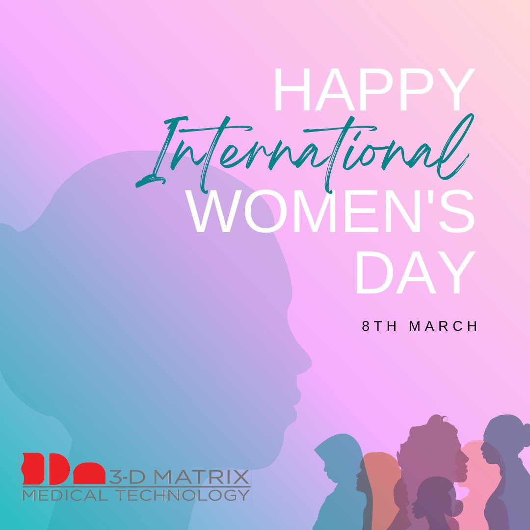 Thanks to all female healthcare professionals, your dedication and hard work never fail to leave a lasting impression. Your resilience and determination know no bounds. Thanks to our female 3-D Matrix family who all exemplify strength and determination. #InternationalWomensDay