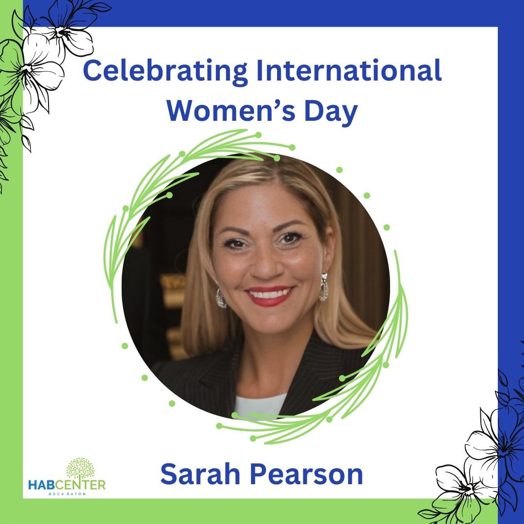 As we celebrate International Women's Day, we would like to shine a spotlight on Sarah Pearson, Executive Vice President of the Greater Boca Raton Chamber of Commerce. We appreciates Sarah for her contributions, which continue to uplift & empower our clients.