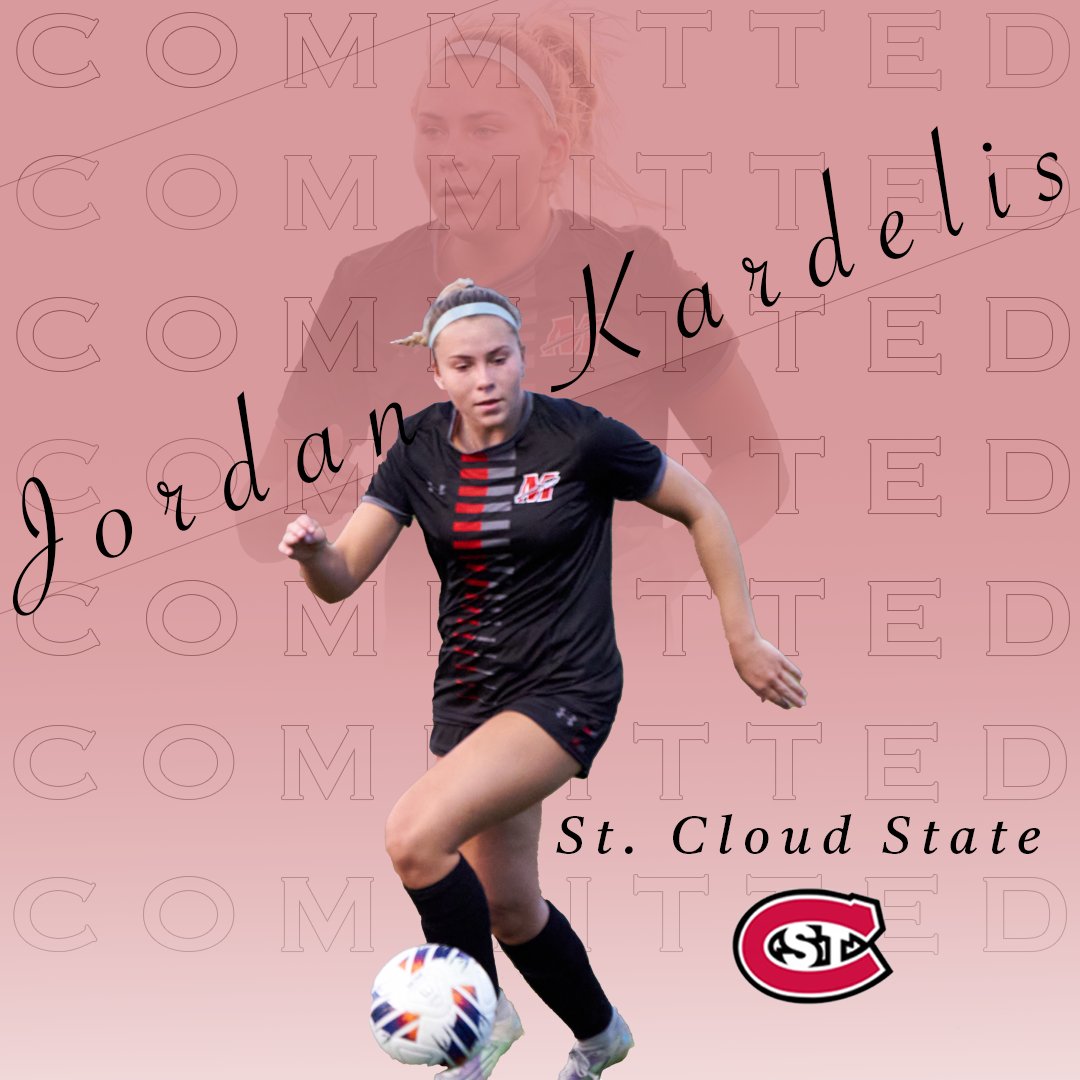 PLAYER SPOTLIGHT for Jordan Kardelis who has COMMITTED to play Soccer at St. Cloud State! Congratulations Jordan! #mhs #warriornation #wisconsin #1warrior @MHSIrvine @MHSTheme @MuskegoNorwaySc