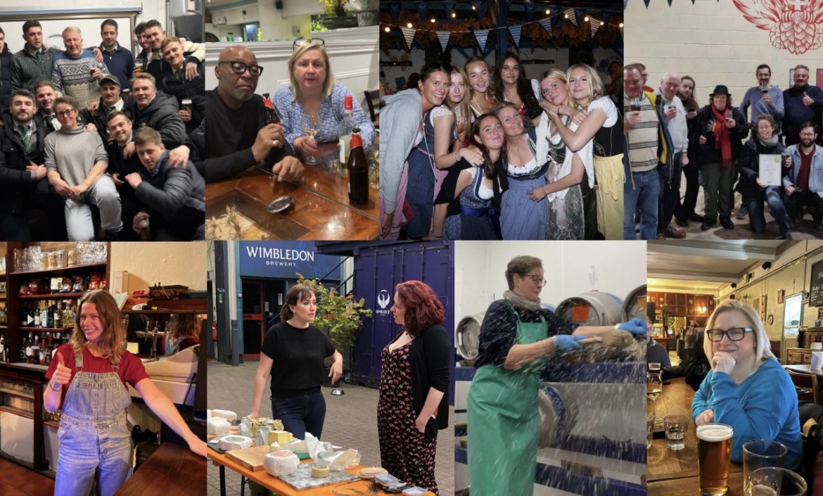 Celebrating International Women’s Day 2024. You know who you are - you all pitch in when necessary, whatever the task. Team members, businesses, friends, followers of @Wimbledonbrewery @Wimbledontap. #iwd #iwd2024