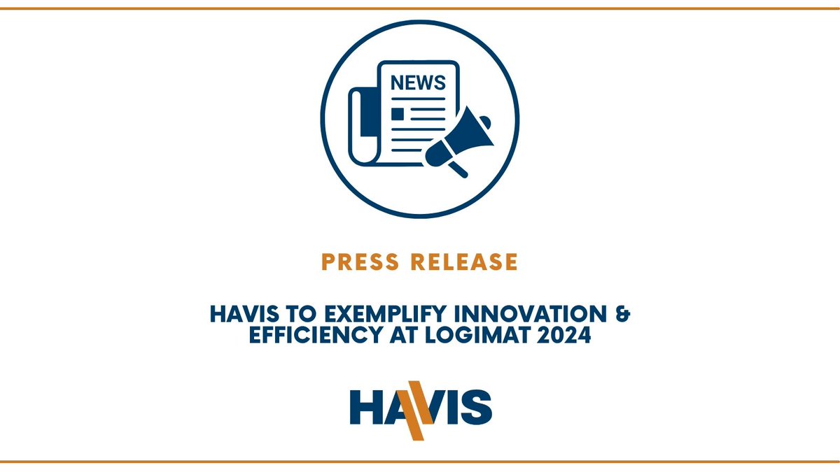 Step into the future of logistics with Havis at #LogiMAT2024! Check out our latest press release below to see how Havis is transforming the industry!

havis.com/news/unveiling…

#havis #havisequipped #havisrugged #logimat #logimat2024 #technologysolutions