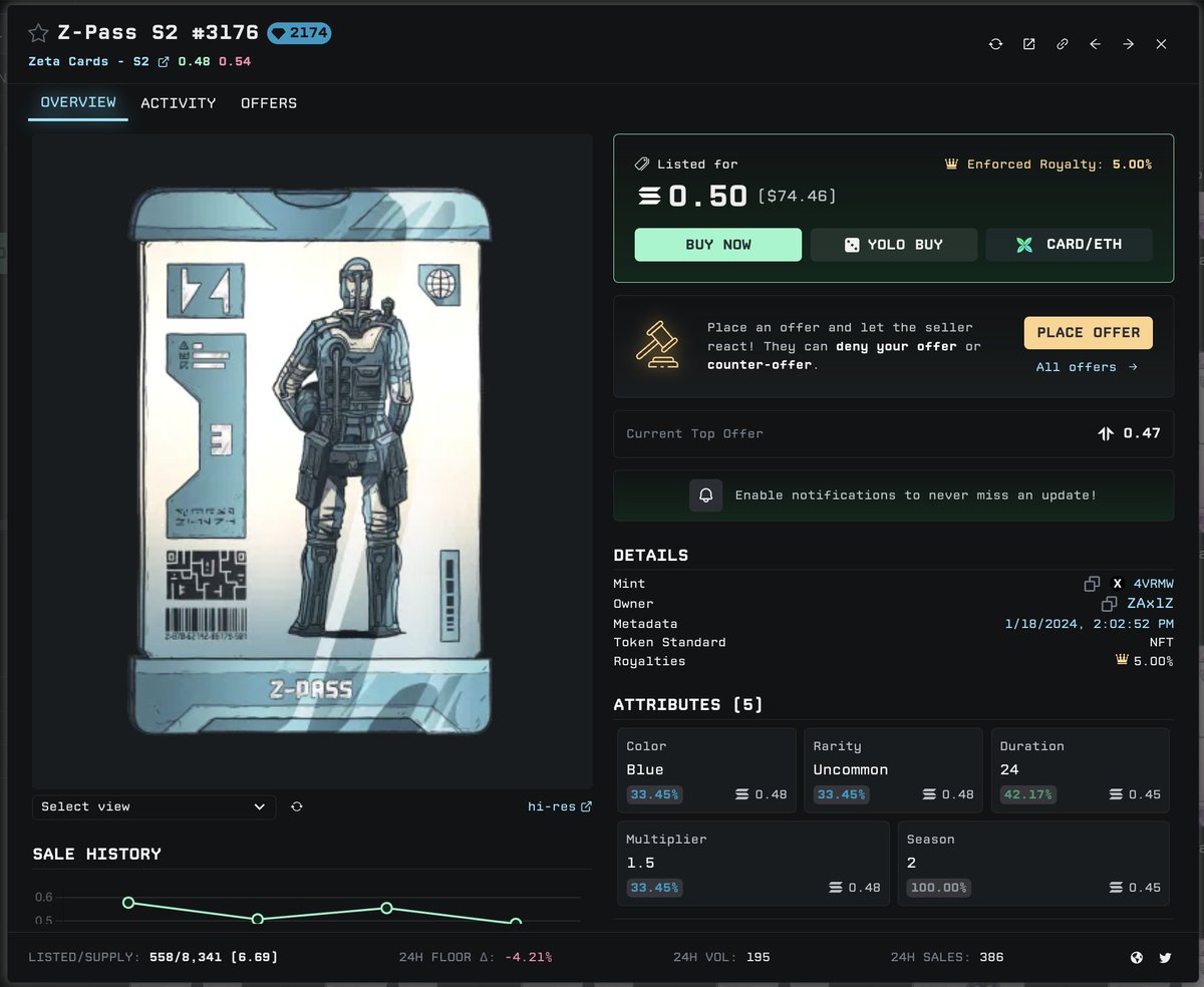 Flash giveaway! 
Roll call of all <a href="/ZetaMarkets/">Zeta Markets</a> Z-Score traders! Comment below with a GM and your Z-Score rank 👇?

100 Z-Passes to be given away - you have 24h!

*Remember your Z-Pass multiplier stacks with your <a href="/pythnetwork/">Pyth Network 🔮</a> and <a href="/backpack/">Backpack 🎒</a> boosts!