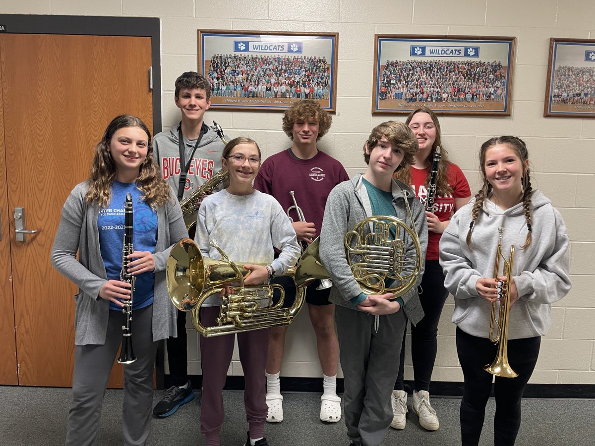 Several students from @wmscats recently participated in the Ohio Wesleyan University Honor Band Festival. The event attracted national guest conductors and attendees from 60 Ohio schools, providing an enriching experience for all involved.